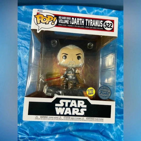 Star Wars - Red Saber Series  Vol. 1 - Darth Tyranus #522 Funko Pop! ❗️⚔️💀 - Picture 5 of 11